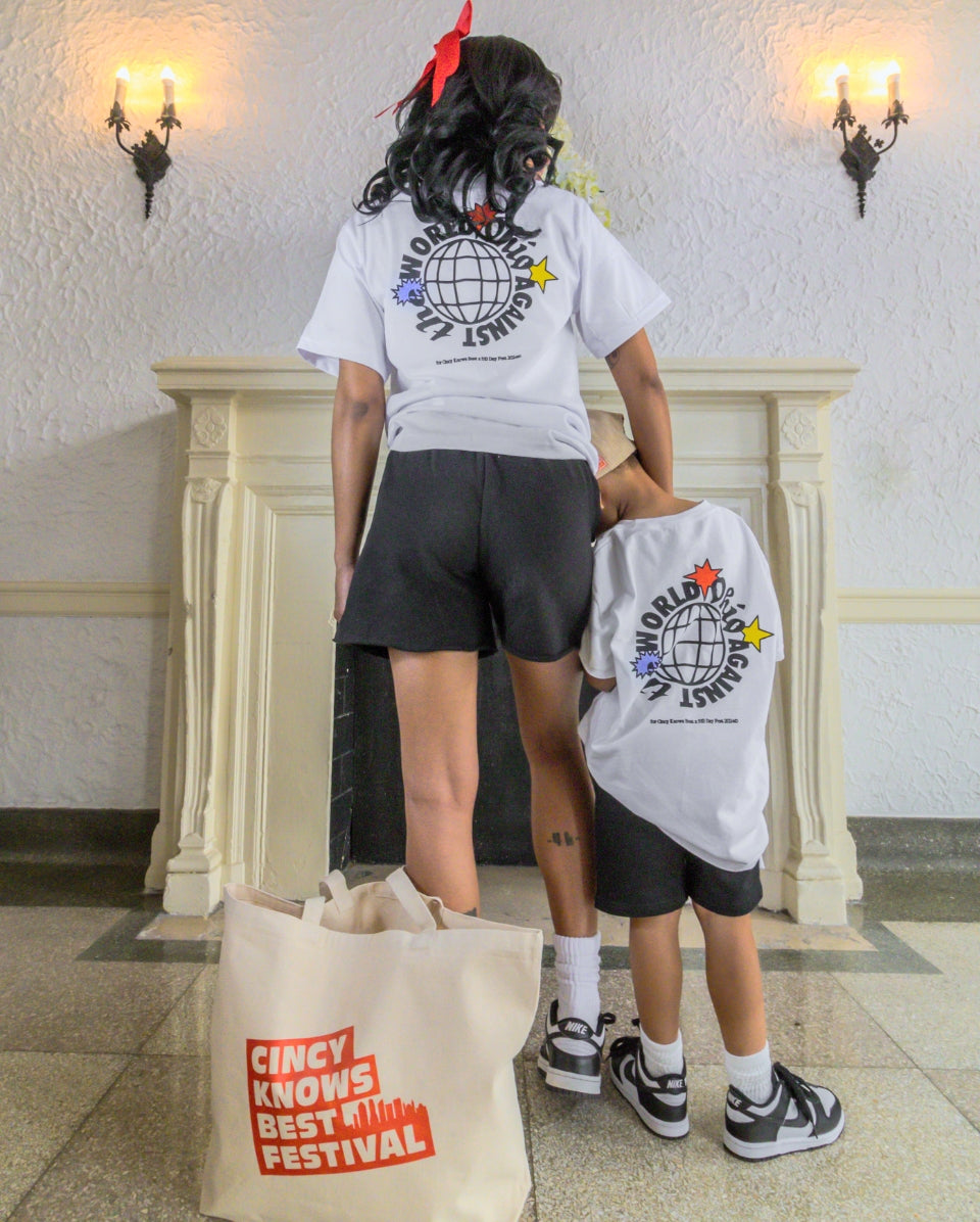 OATW x Cincy Knows Best Fest - T-Shirt (White)